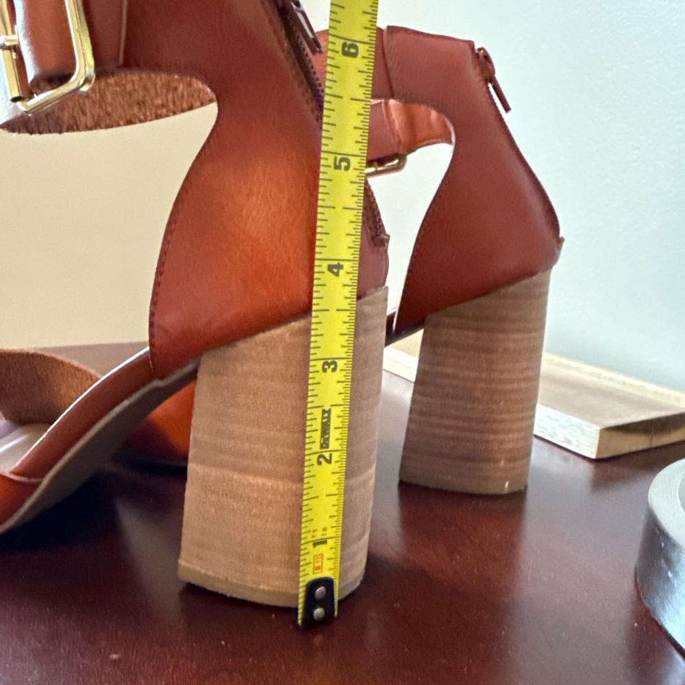 Madden Girl Wooden Chunk Heels - Picture 6 of 7